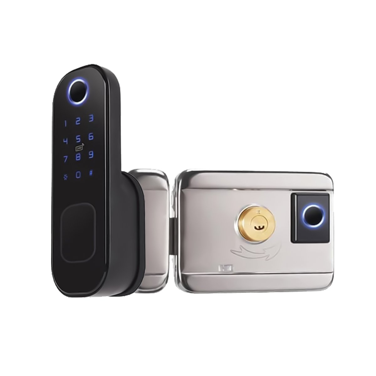 قفل باب حديد خارجي ذكي